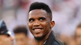 Samuel Eto’o caught on camera appearing to attack man after World Cup match