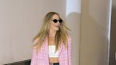 Margot Robbie Goes Full Barbie in a Vintage Pink Blazer — Get the Look