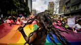 Venezolanos marchan para exigir el reconocimiento de los derechos de la comunidad LGTBI