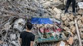 Photos show Gaza's Church of Saint Porphyrius, one of the oldest churches in the world, after the complex was damaged by Israeli airstrikes