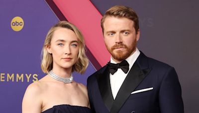 Saoirse Ronan Supports Husband Jack Lowden at 2024 Emmy Awards for 1st Red Carpet Since Wedding