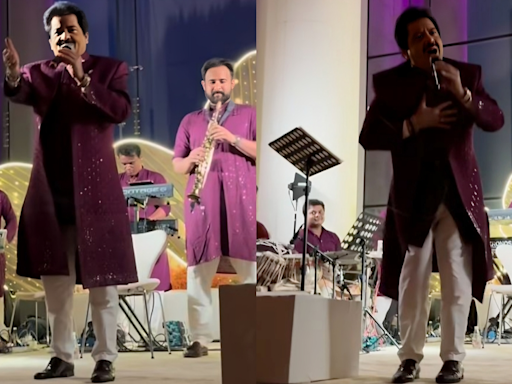 Inside VIDEOS: Udit Narayan Captivates Guests With Shah Rukh Khan's Romantic Hits At Anant Ambani's Haldi Ceremony