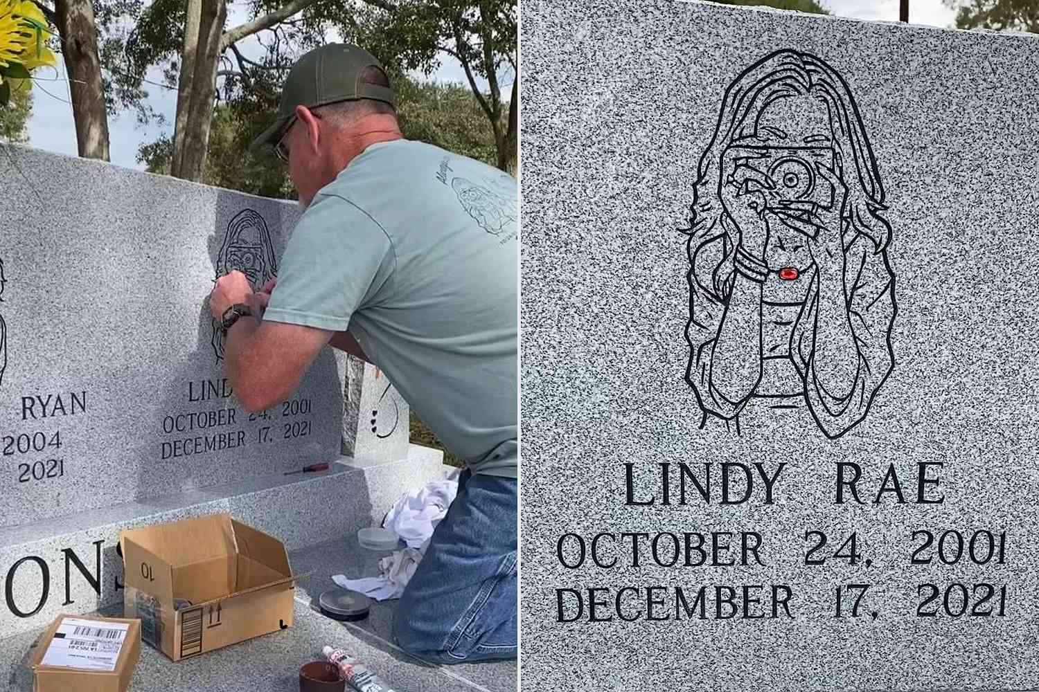Heartbreaking Story Behind Dad Who Added Daughter's Necklace to Headstone After His 3 Kids Were Killed (Exclusive)