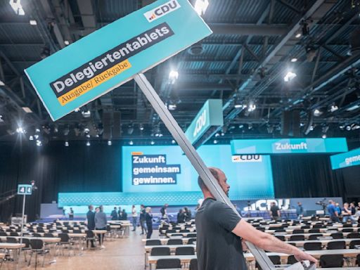 CDU-Parteitag beginnt - Wiederwahl von Merz