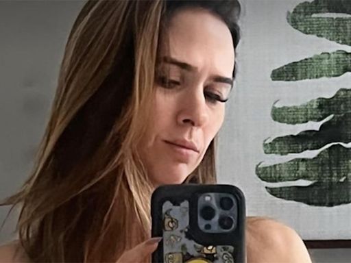 Magérrima, Tata Werneck exibe a barriga reta em novas fotos