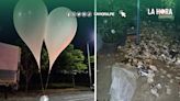 Corea del Norte anuncia que dejará de enviar globos con basura a Corea del Sur