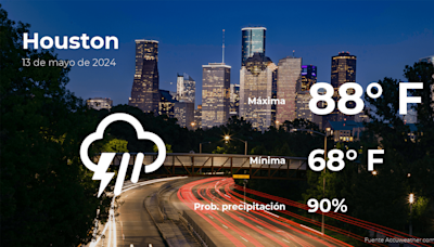 Houston: el tiempo para hoy lunes 13 de mayo - La Opinión