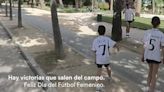 'Ganando en la calle' de Liga F por el Día Internacional del Fútbol Femenino