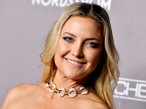 Kate Hudson's 'Energizing' Kitchen Cabinet Color is Right on Trend for 2025 — Experts Love This Warm But Neutral Shade