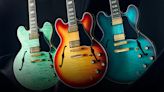 Gibson’s ES Supreme adds full-body Burst finishes and flexible switching to the firm’s classic semi-hollow