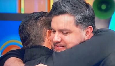 Mario Bezares y Paul Stanley se dan un abrazo en el programa "Hoy": "mi amor nunca ha cambiado para ti"