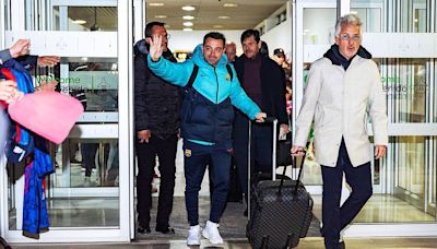 Frente al Barça con niños