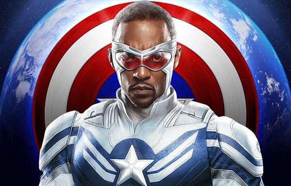 'Captain America's Anthony Mackie Celebrates July 4th With New 'Brave New World' Set Image