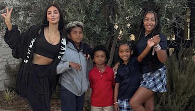 Kim Kardashian's Four Kids Look All Grown Up as They Head Back to the Classroom: 'School Daze Are Upon Us'