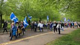 Thousands attend independence march in Glasgow