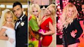 Britney Spears Pulls Off 3 Outfit Changes at Her Wedding Reception with Sam Asghari