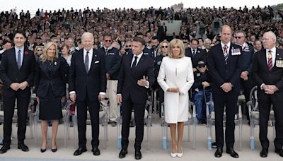 Joe Biden makes stirring speech comparing D-Day heroics to Ukrainian sacrifices