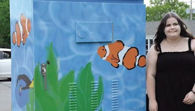Downtown Liberty unveils more utility cabinet art from students