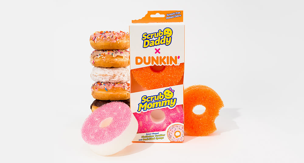 Scrub Daddy, Dunkin' introduce doughnut-inspired sponges