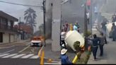 VIDEO: Zafarrancho en Ixtaczoquitlán, Veracruz, queman patrullas por falta de agua