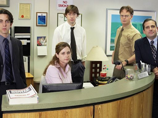 'The Office' Co-Stars Rainn Wilson and John Krasinski Reunite