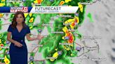 Video: Downpours, thunderstorms later today