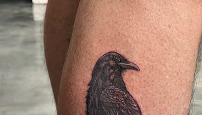 Tattoo Tuesday: Naples resident tells us why he has a raven prominently featured on his leg