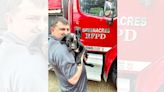 Fire-Survivor Pup Finds Forever Home With a Fire Chief