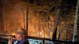 Wildfire blazes on near Red River Gorge. Trails to remain closed through the weekend