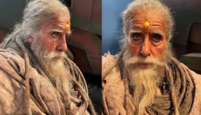 Amitabh Bachchan looks extraordinary as Ashwatthama in BTS pics of Kalki 2898 AD