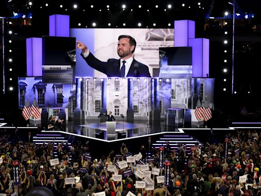 Column: The GOP convention has been a split-screen experience, nasty and nice