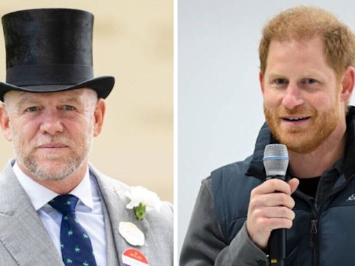 Mike Tindall's one-word remark about Harry shows exactly how he feels