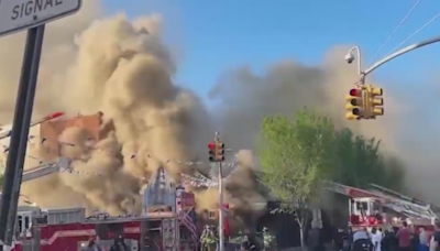 Fast-moving fire leaves 7 injured, 55 displaced in Brooklyn: officials