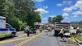 Dump truck, SUV collide in Wake Forest, causing closure of Burlington Mills Road