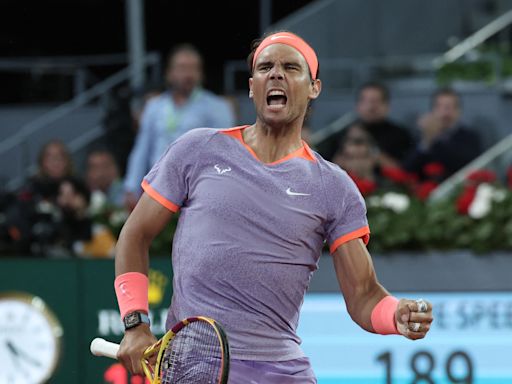 Rafael Nadal venció a Alex de Miñaur y avanzó a la tercera ronda del Masters 1000 de Madrid