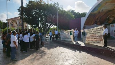 Empleados toman las calles de Quintana Roo para marchar por el Día del Trabajo