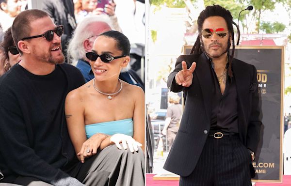 Lenny Kravitz Teases Daughter Zoë Kravitz and Channing Tatum's Wedding Date