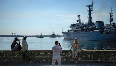 In a show of growing ties, Russian warships make a new visit to Cuban waters