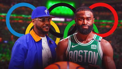 Carmelo Anthony's true feelings on Celtics Finals MVP Jaylen Brown's Team USA snub