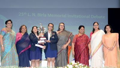 Celebrating a Milestone by Birla High School - The 25th LN Birla Memorial Debate!