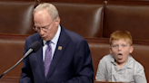 Watch U.S. Congressman Get Upstaged by Son’s on-Camera Antics