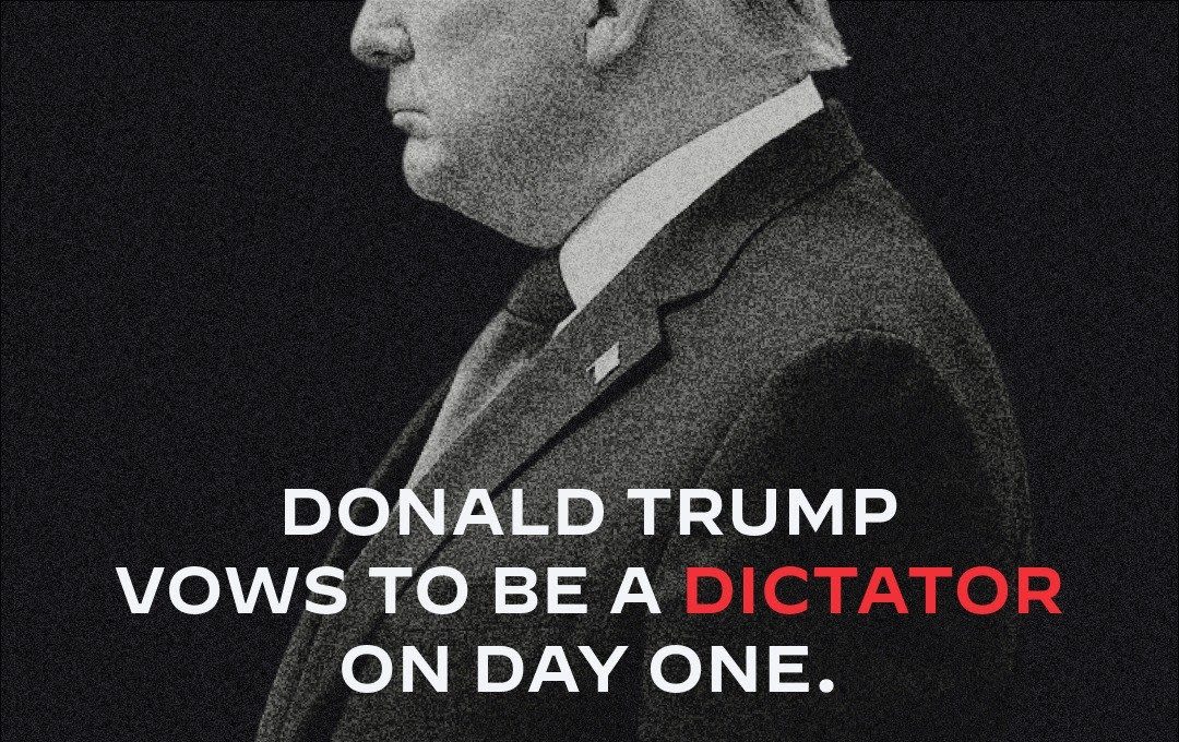 Biden campaign pulls adverts describing Trump as a dictator