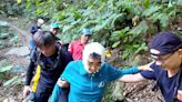 68歲山友登錐麓古道滑落邊坡 卡樹枝幸運獲救