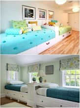 Amazing 2 Single Beds Room Ideas