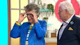 Bake Off's Prue Leith reveals her glasses aren't real