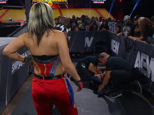 Skye Blue sufre una lesión en AEW Collision