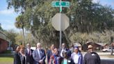 Part of SE Gainesville street named in honor of founders of charter school