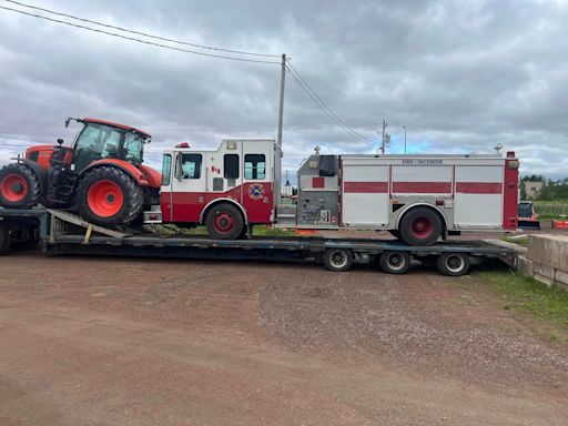 'Just blown away': N.S. fire department donates truck to Saskatchewan community