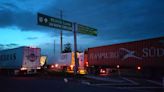 Campesinos manifestantes bloquean acceso a Arco Norte de la Autopista México-Puebla