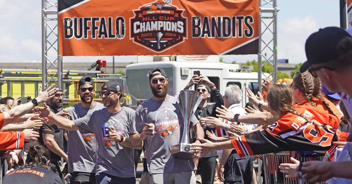 'The best Buffalo team': Fans, players celebrate Bandits' National Lacrosse League championship